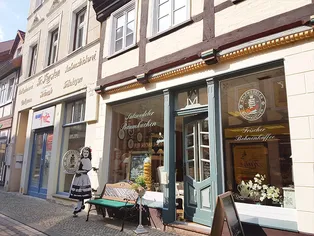 Ladengeschäft für Salzwedeler Baumkuchen in der Altstadt