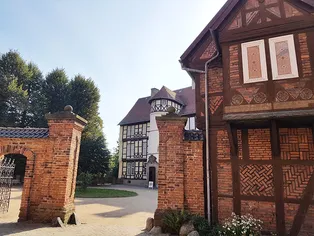 Backsteintor und Fachwerk in der Hansestadt Salzwedel