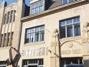 Historische Jugendstilfassade in Salzwedel