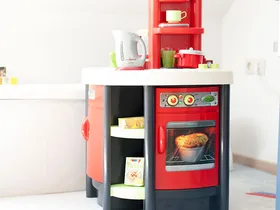Spielküche für Kinder in der Ferienwohnung